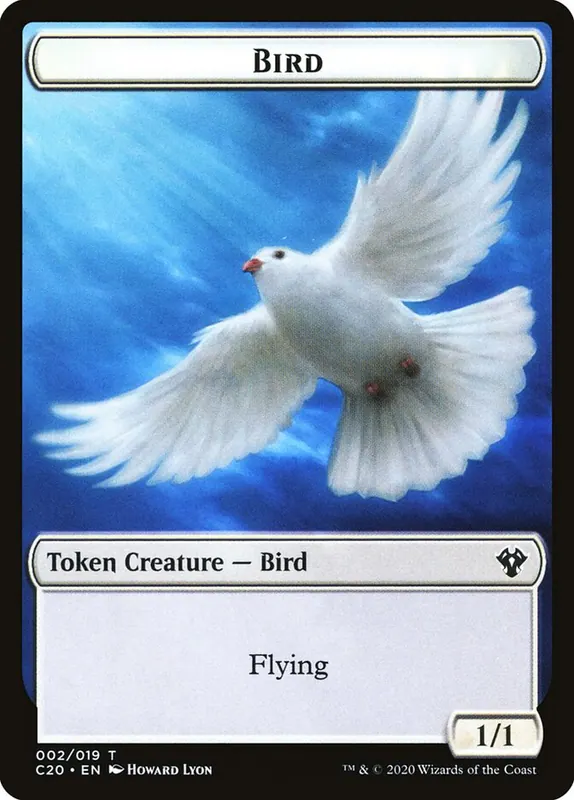 Bird [Commander 2020 Tokens]