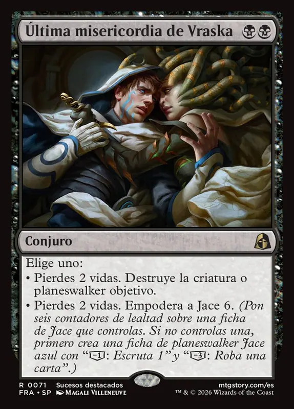 Vraska's Final Mercy [Reality Fracture] - Español