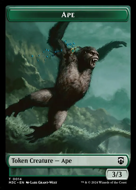 Ape [Modern Horizons 3 Commander Tokens]
