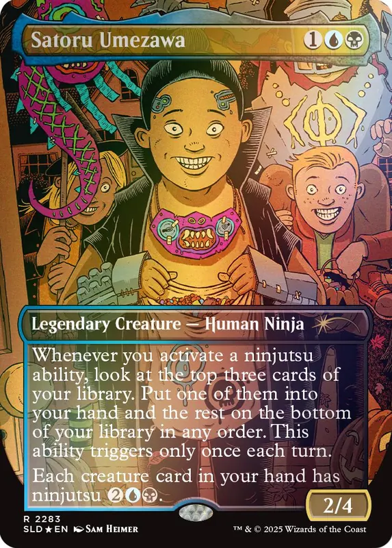 Satoru Umezawa (Rainbow Foil) [Secret Lair Drop Series]