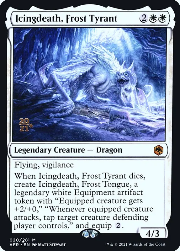 Icingdeath, Frost Tyrant [Adventures in the Forgotten Realms Promos]
