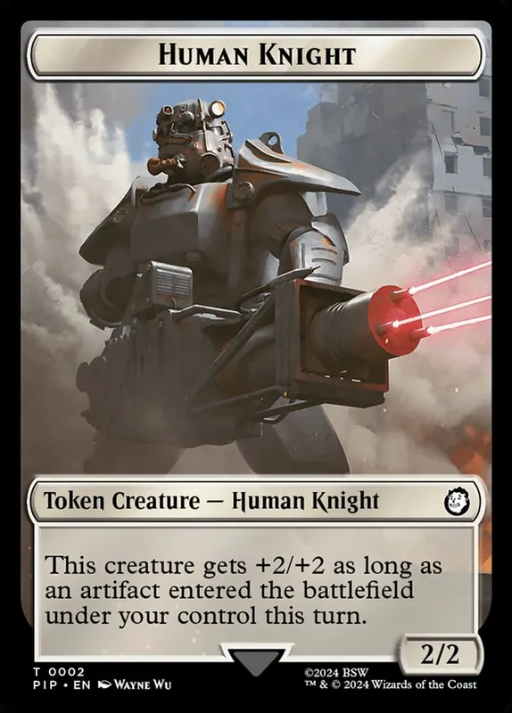 Human Knight [Fallout Tokens]