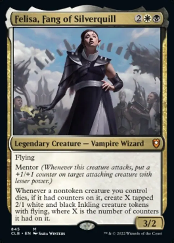 Felisa, Fang of Silverquill [Commander Legends: Battle for Baldur's Gate] - Español