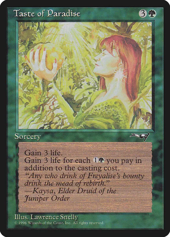 Taste of Paradise [Alliances]