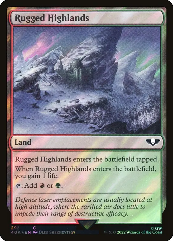 Rugged Highlands [Warhammer 40,000 Commander]