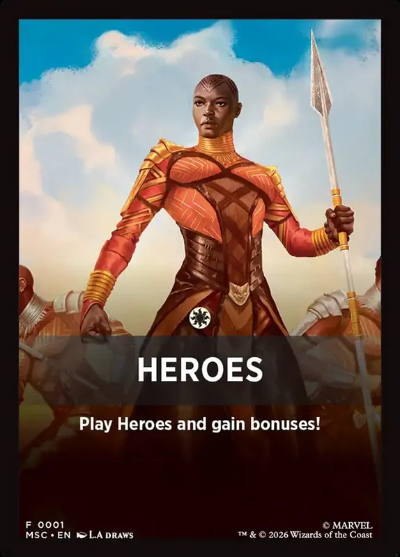 Heroes [Marvel Super Heroes Jumpstart Front Cards]