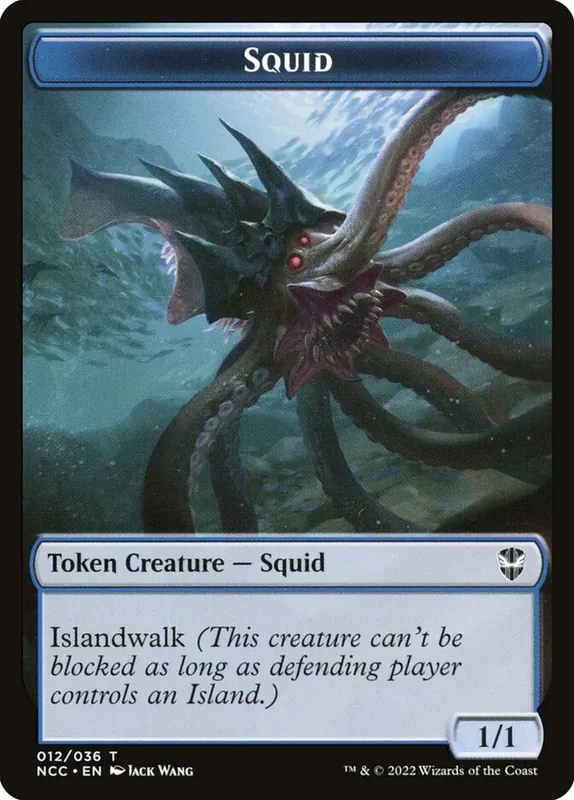 Squid [New Capenna Commander Tokens]