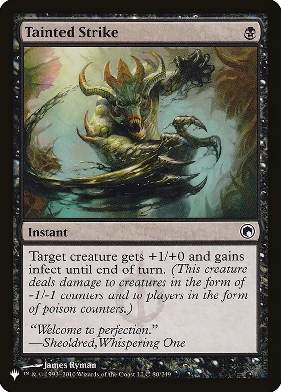 Tainted Strike [The List]