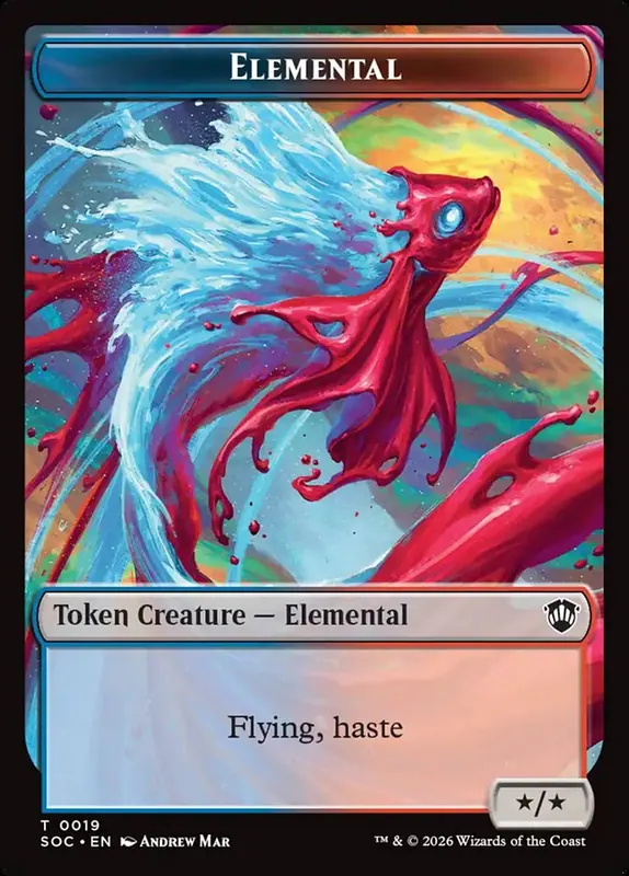 Elemental [Secrets of Strixhaven Commander Tokens]