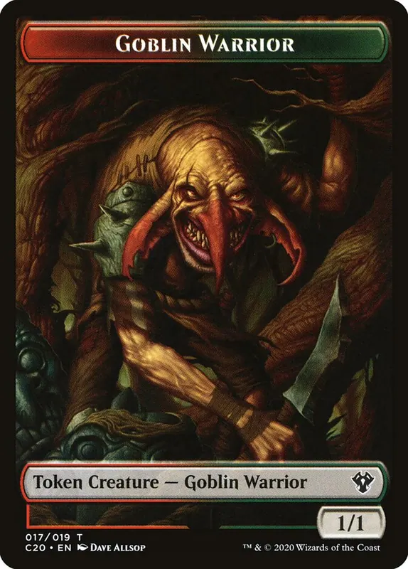 Goblin Warrior [Commander 2020 Tokens]
