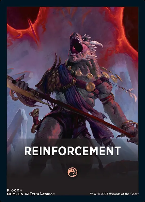 Reinforcement [March of the Machine Jumpstart Front Cards]