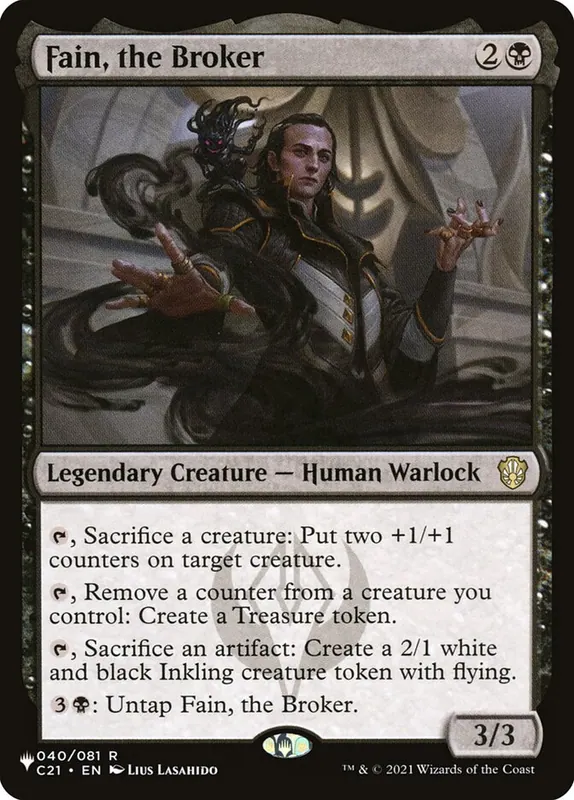 Fain, the Broker [The List]