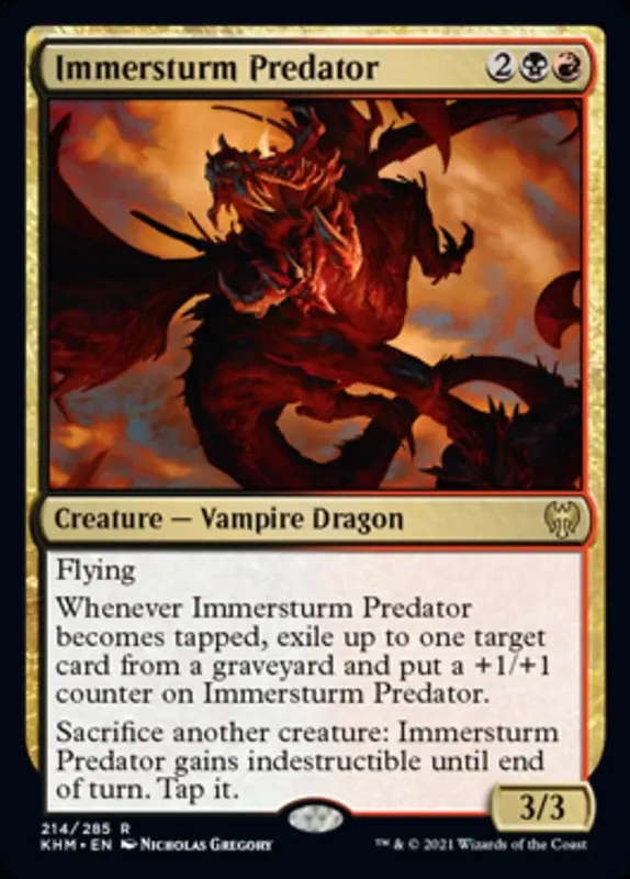 Immersturm Predator - Español [Kaldheim]
