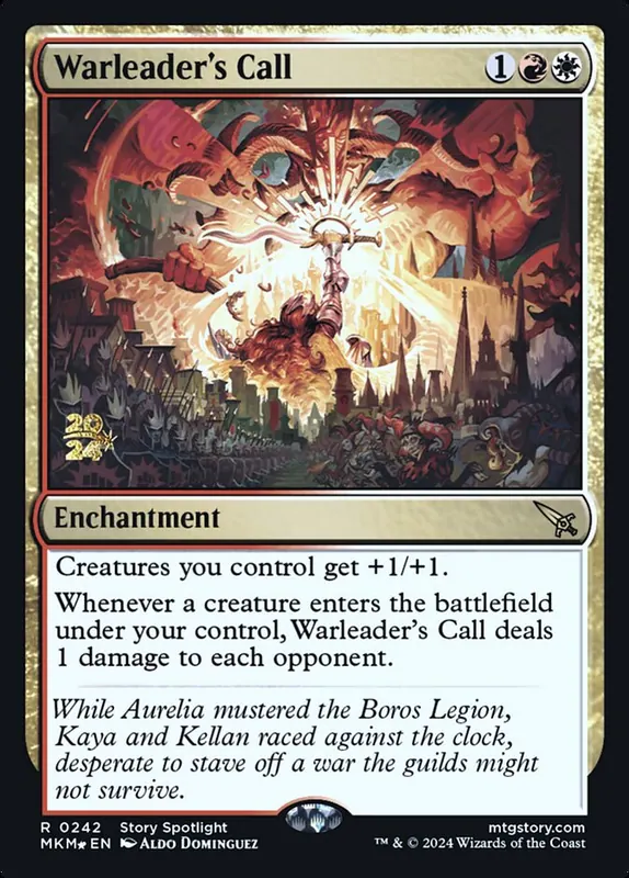Warleader's Call [Murders at Karlov Manor Promos]