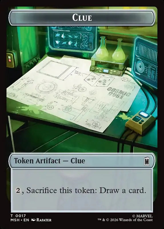 Clue [Marvel Super Heroes Tokens]