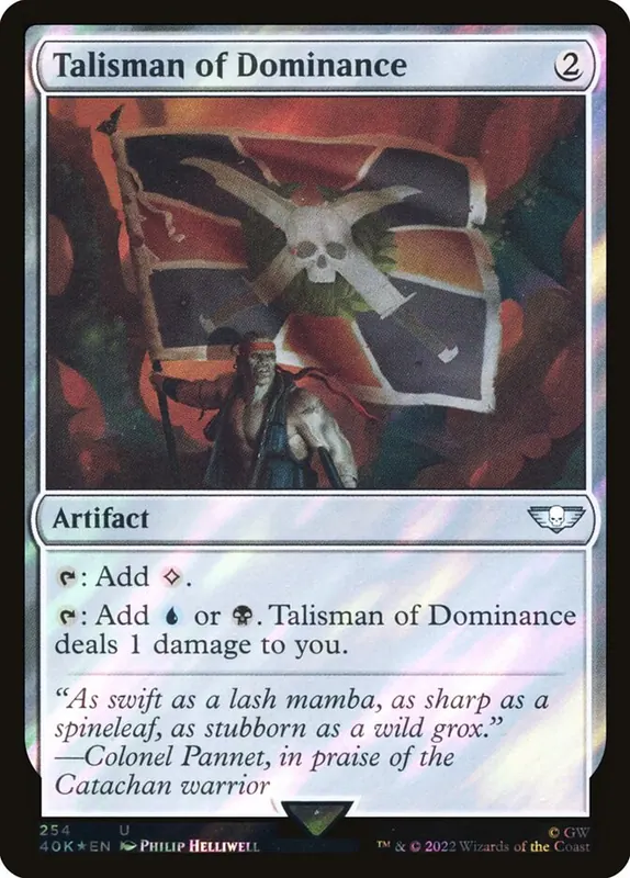 Talisman of Dominance [Warhammer 40,000 Commander]