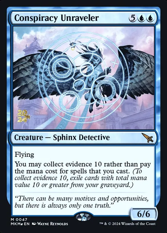 Conspiracy Unraveler [Murders at Karlov Manor Promos]