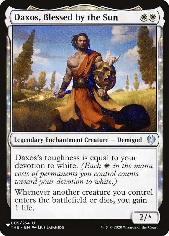 Daxos, Blessed by the Sun [The List]