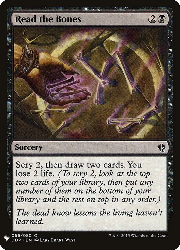 Read the Bones [The List]