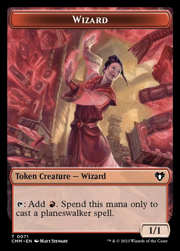 Wizard [Commander Masters Tokens]