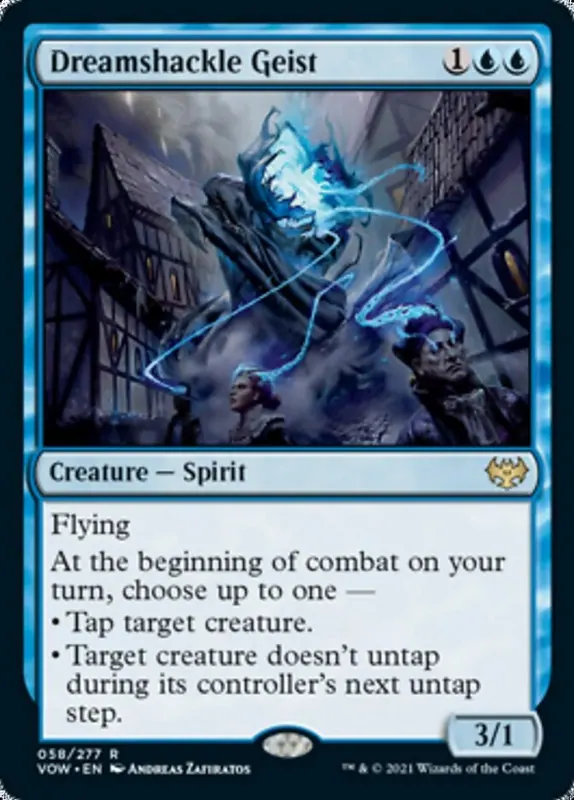 Dreamshackle Geist [Innistrad: Crimson Vow] - Español