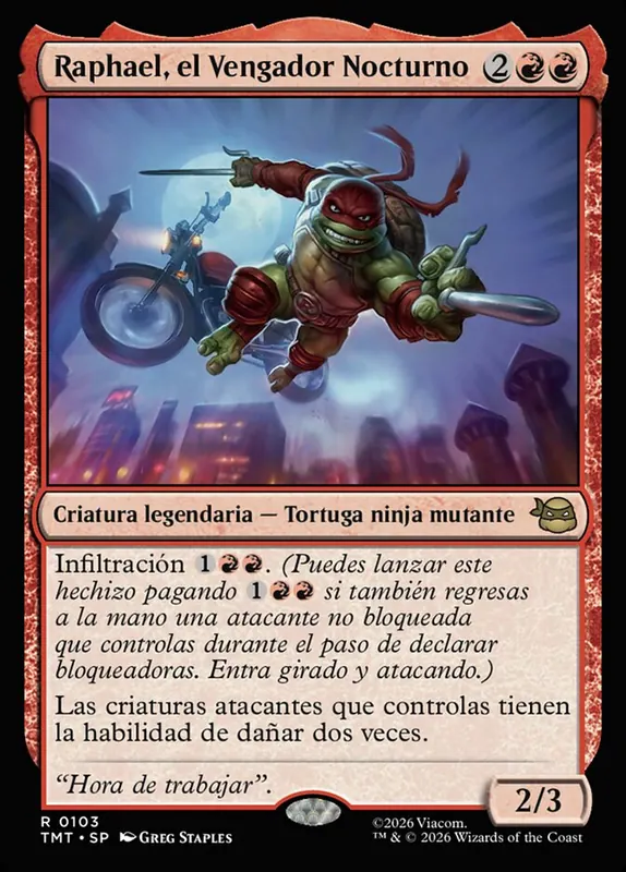 Raphael, the Nightwatcher [Teenage Mutant Ninja Turtles] - Español
