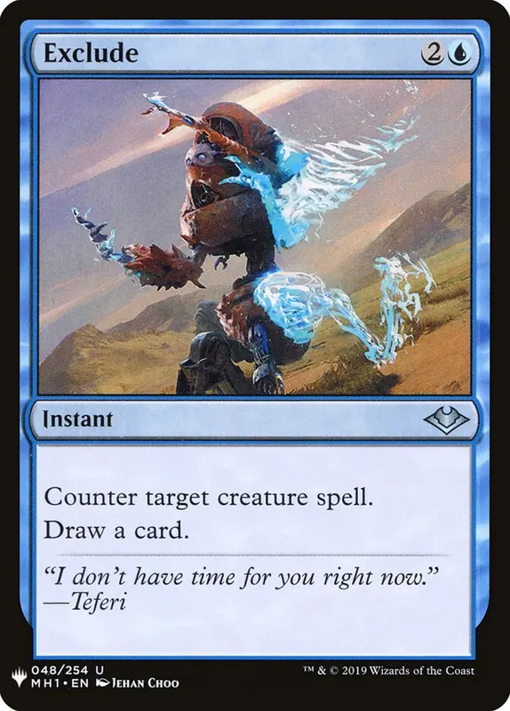 Exclude [The List]