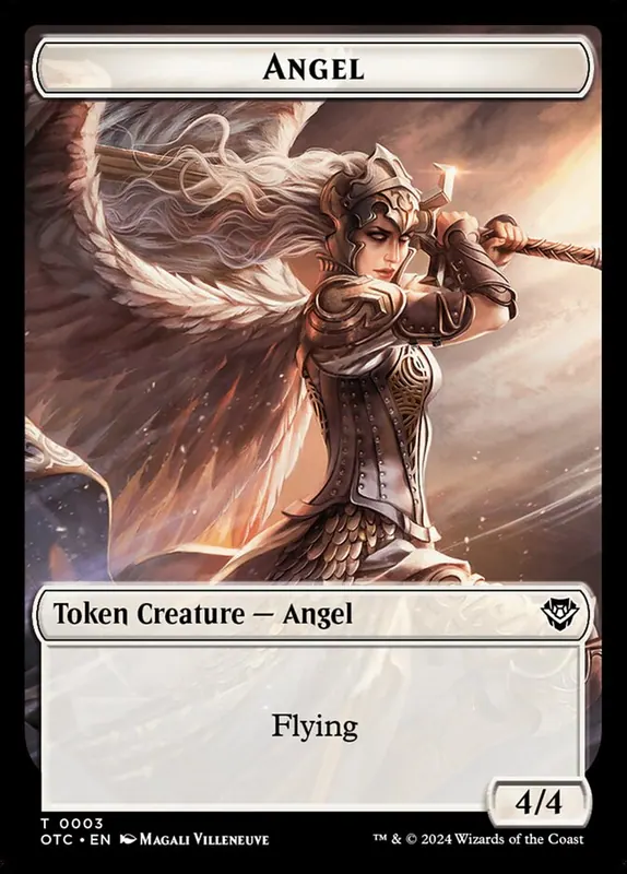 Angel [Outlaws of Thunder Junction Commander Tokens]