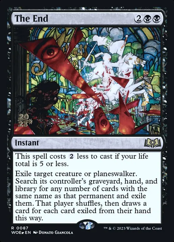 The End [Wilds of Eldraine Promos]