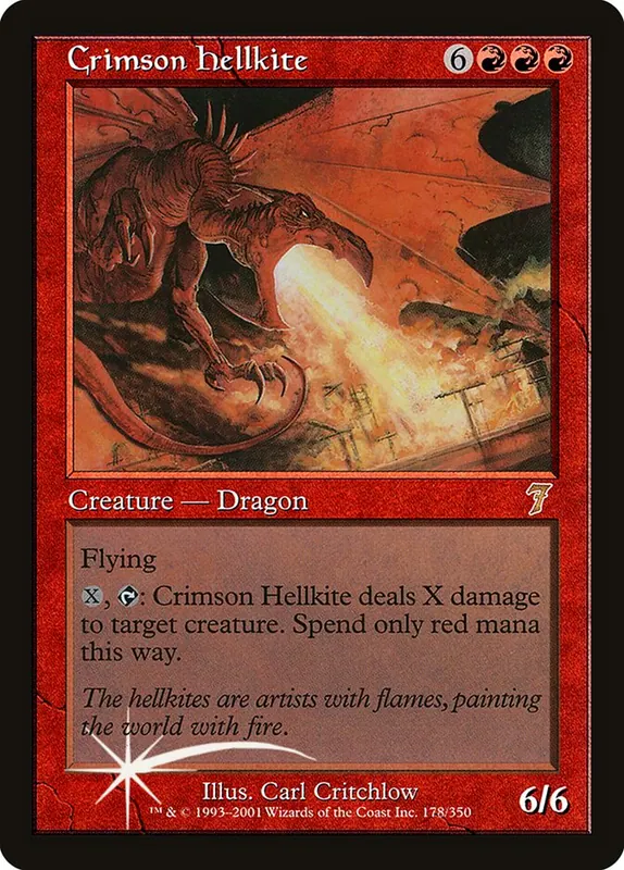 Crimson Hellkite [Seventh Edition]