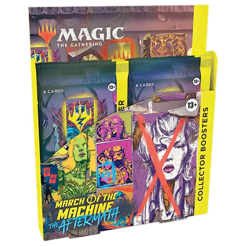 Mtg March Of The Machine - The Aftermath – Collector Booster Box – Ingles