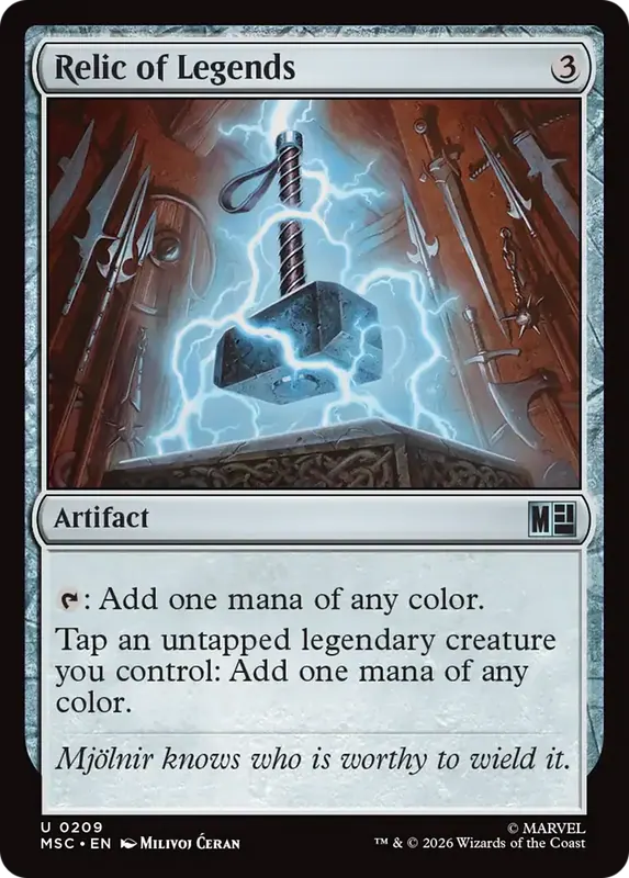 Relic of Legends [Marvel Super Heroes Commander]