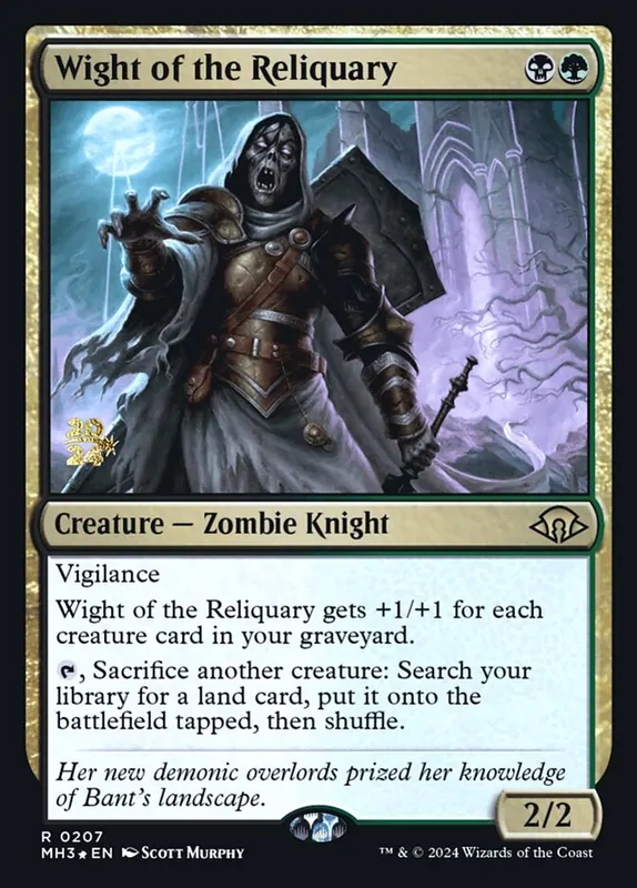 Wight of the Reliquary [Modern Horizons 3 Promos]
