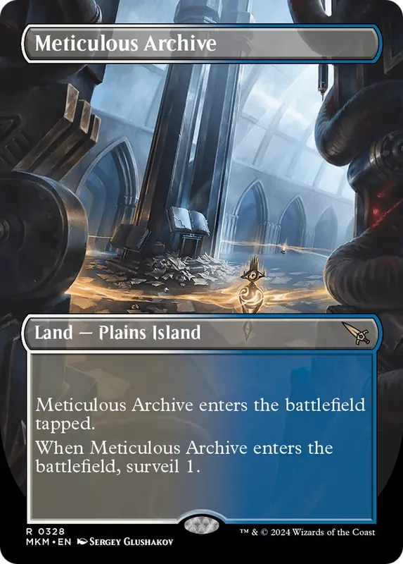 Meticulous Archive (Borderless) [Murders at Karlov Manor]