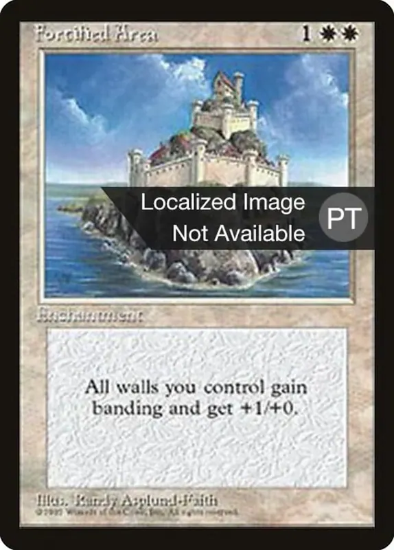 Fortified Area [Fourth Edition (Foreign Black Border)]