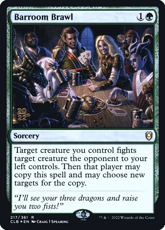 Barroom Brawl [Battle for Baldur's Gate Promos]
