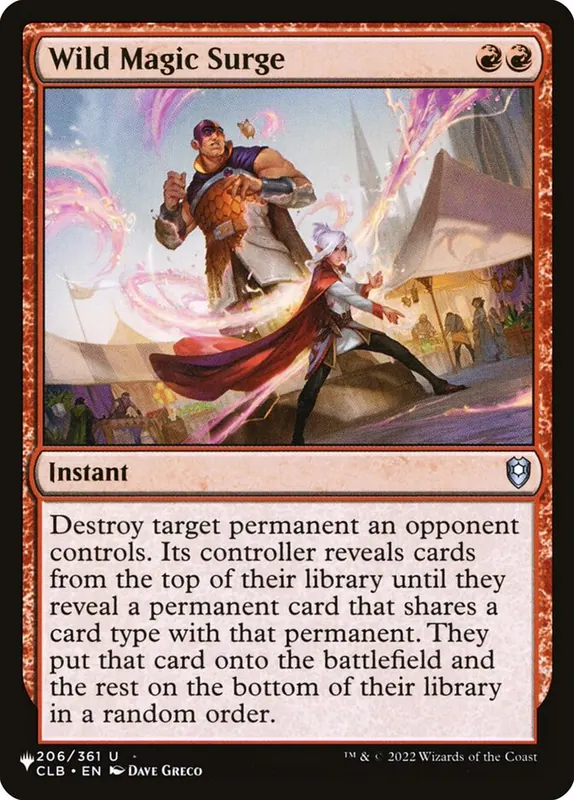 Wild Magic Surge [The List]