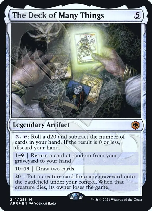 The Deck of Many Things [Adventures in the Forgotten Realms Promos]