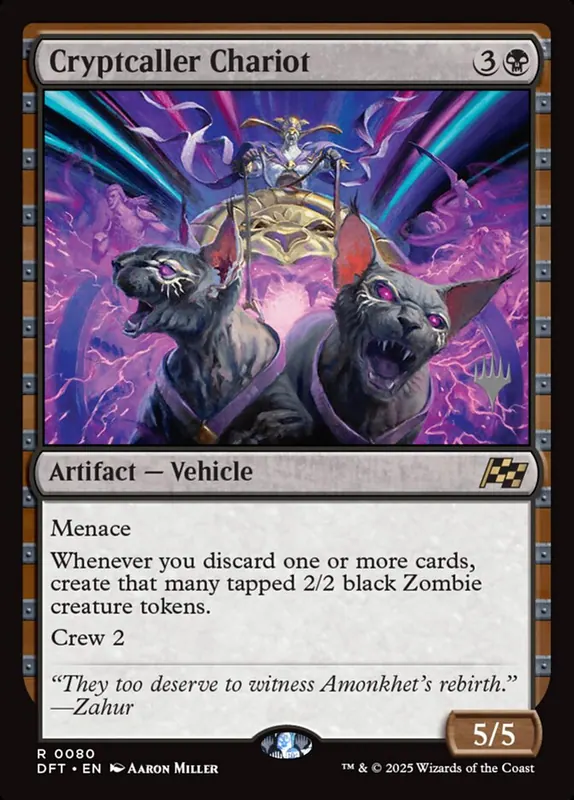 Cryptcaller Chariot [Aetherdrift Promos]
