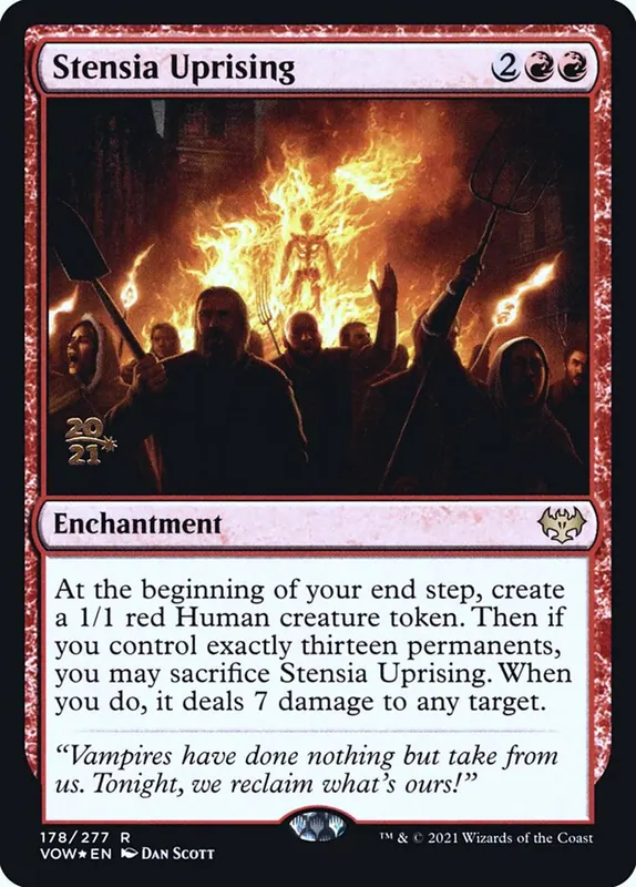 Stensia Uprising [Innistrad: Crimson Vow Promos]