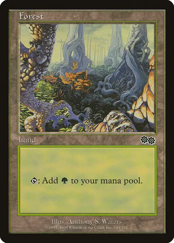 Forest (349) [Urza's Saga]