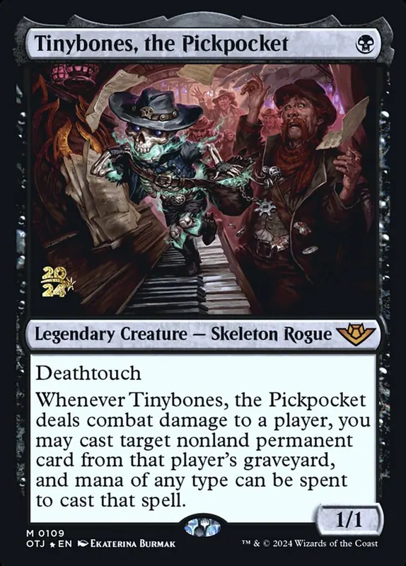 Tinybones, the Pickpocket [Outlaws of Thunder Junction Promos]