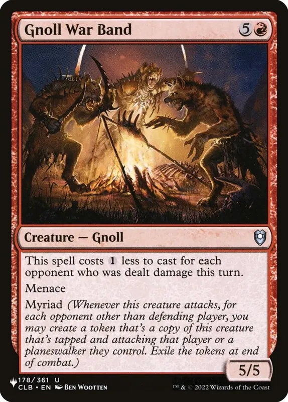 Gnoll War Band [The List]