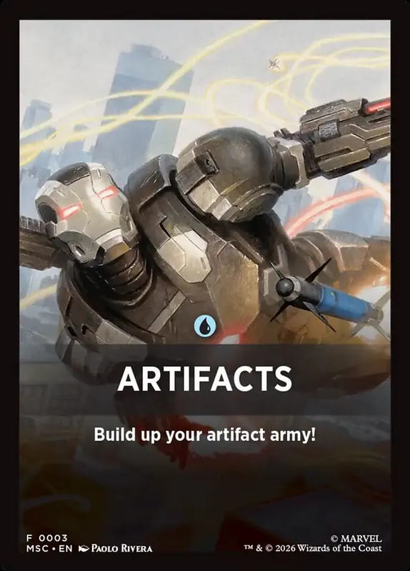 Artifacts [Marvel Super Heroes Jumpstart Front Cards]