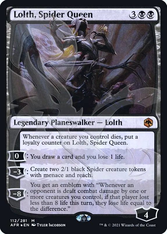 Lolth, Spider Queen [Adventures in the Forgotten Realms Promos]