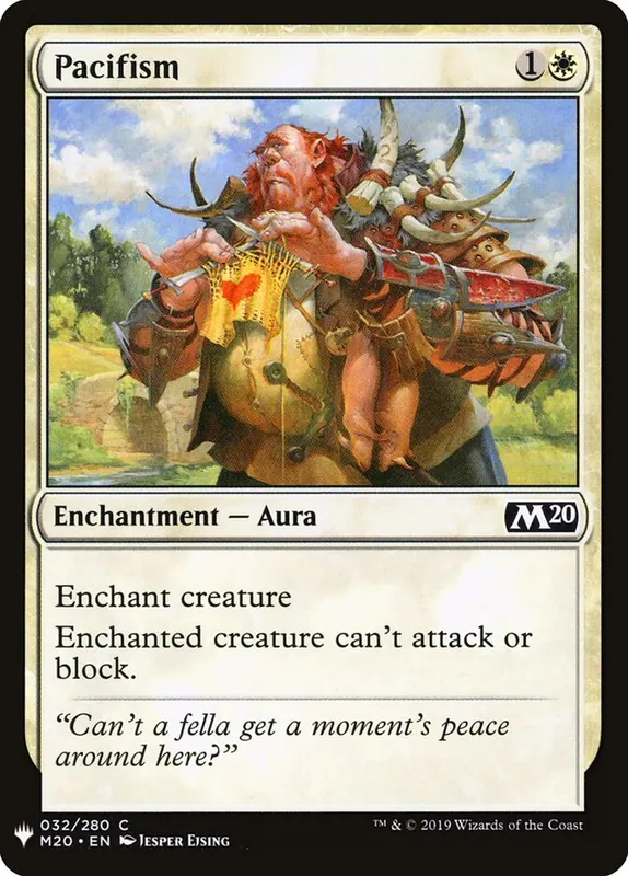 Pacifism [The List]