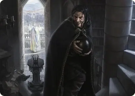 Grima, Saruman's Footman Art Card [The Lord of the Rings: Tales of Middle-earth Art Series]