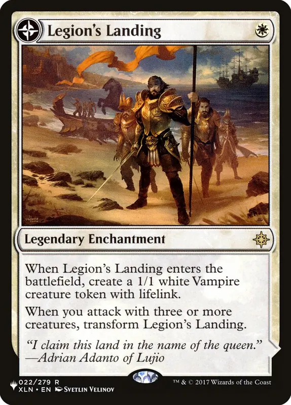 Legion's Landing // Adanto, the First Fort [The List]