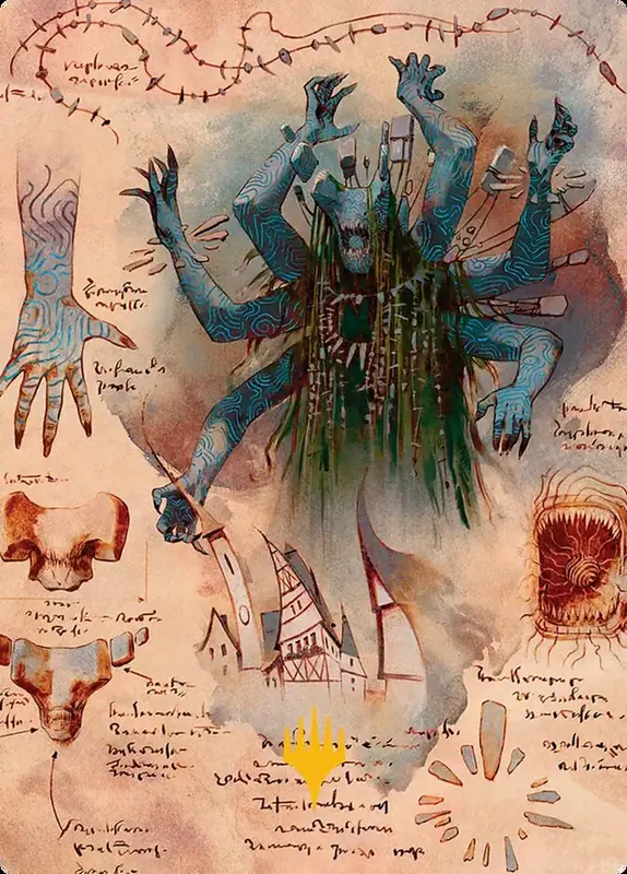 The Dawning Archaic // The Dawning Archaic [Secrets of Strixhaven Art Series]