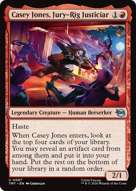 Casey Jones, Jury-Rig Justiciar [Teenage Mutant Ninja Turtles]